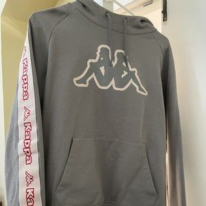 Kappa - Logo Tape Apet 2 Hoodie, GREY